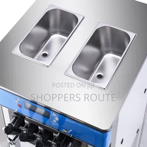 Ice Cream Machine and Cone Back Iim03f