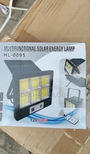 Solar Multifunctional Flood Light 
With Remote Control