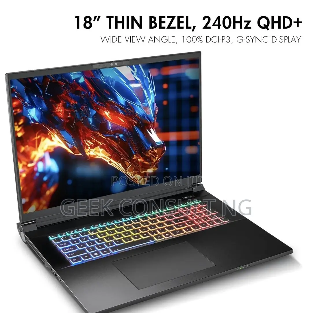 New Laptop Sager NP9155 32GB Intel Core Ultra 9 SSD 2T