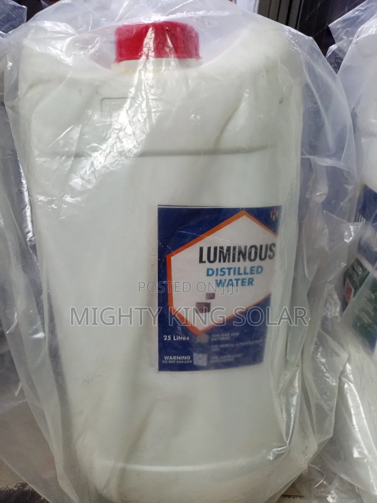 Luminous Distilled Water