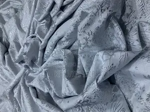 Premium White Damask Fabric With Beautiful Pattern