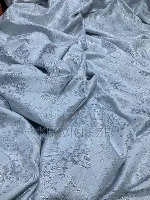 Premium White Damask Fabric With Beautiful Pattern
