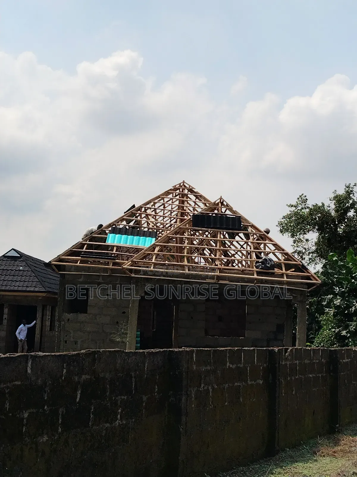 Milano Black Roofing Sheet