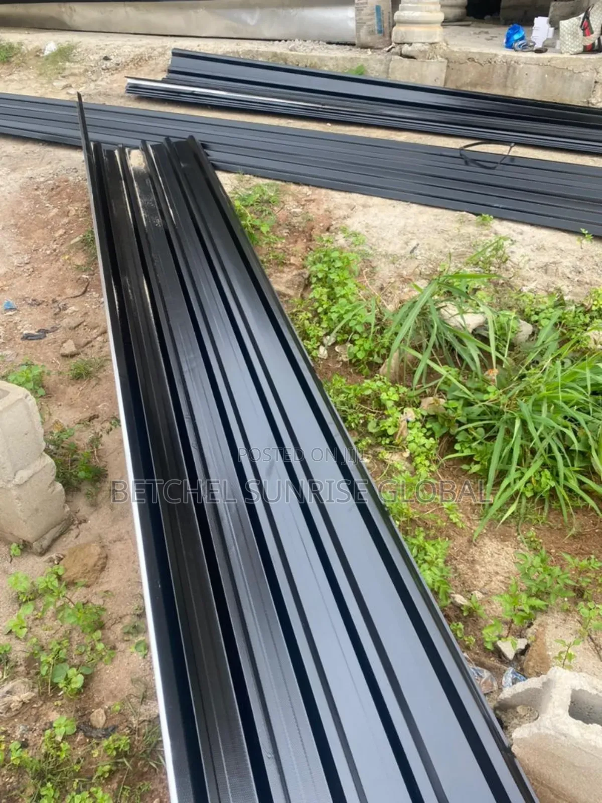 Black Long Span Roofing Sheet