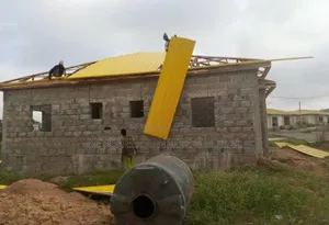 Yellow Colored Aluminum Long Span