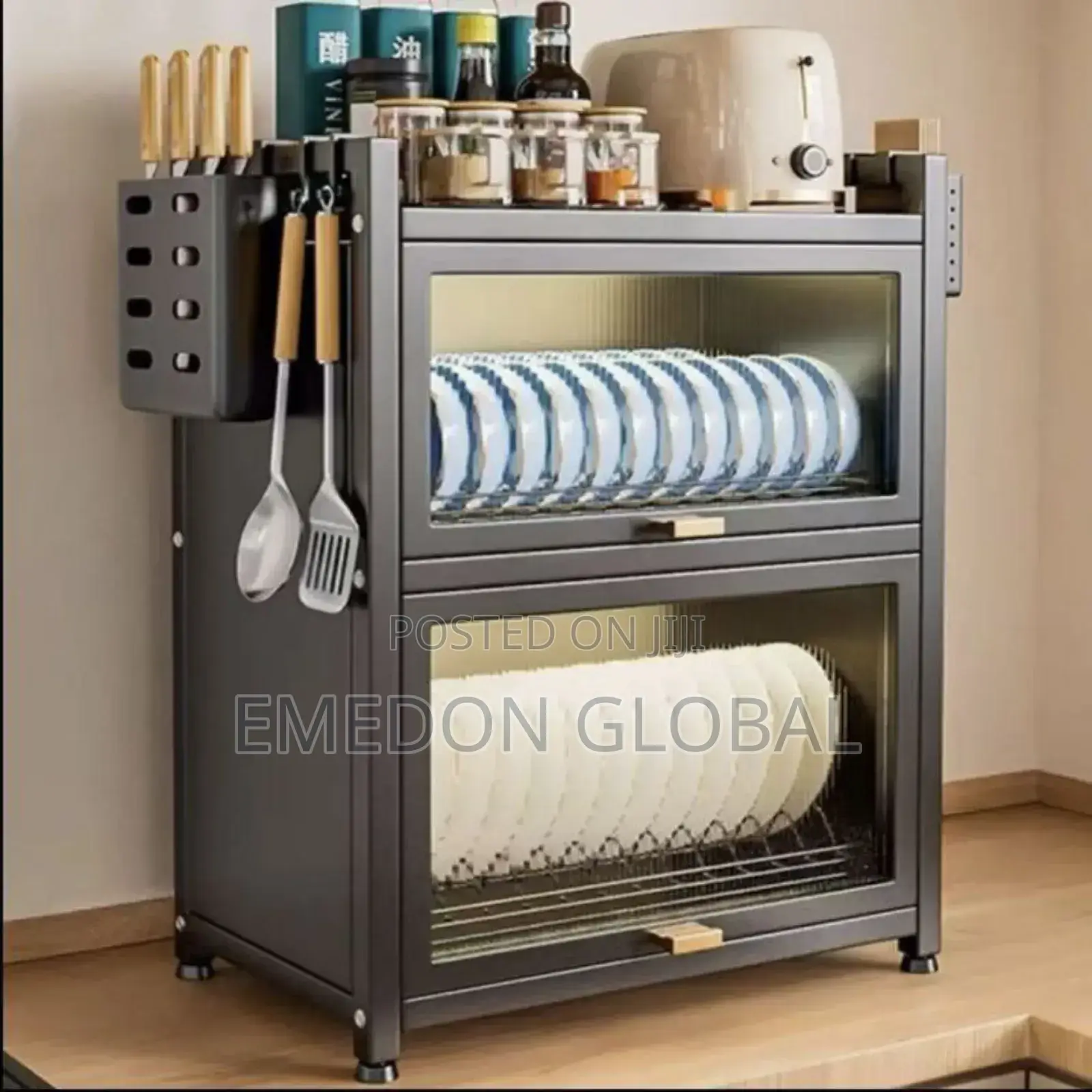 Two-tier Covered Dish Rack