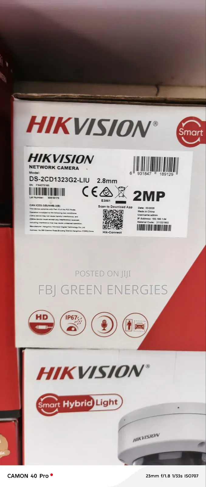 Hikvision Network Camera