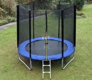 6ft Trampoline With Ladder and Enclosure