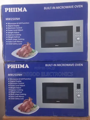Original Phiima Built-in Microwave 25litters 60cm With Grill