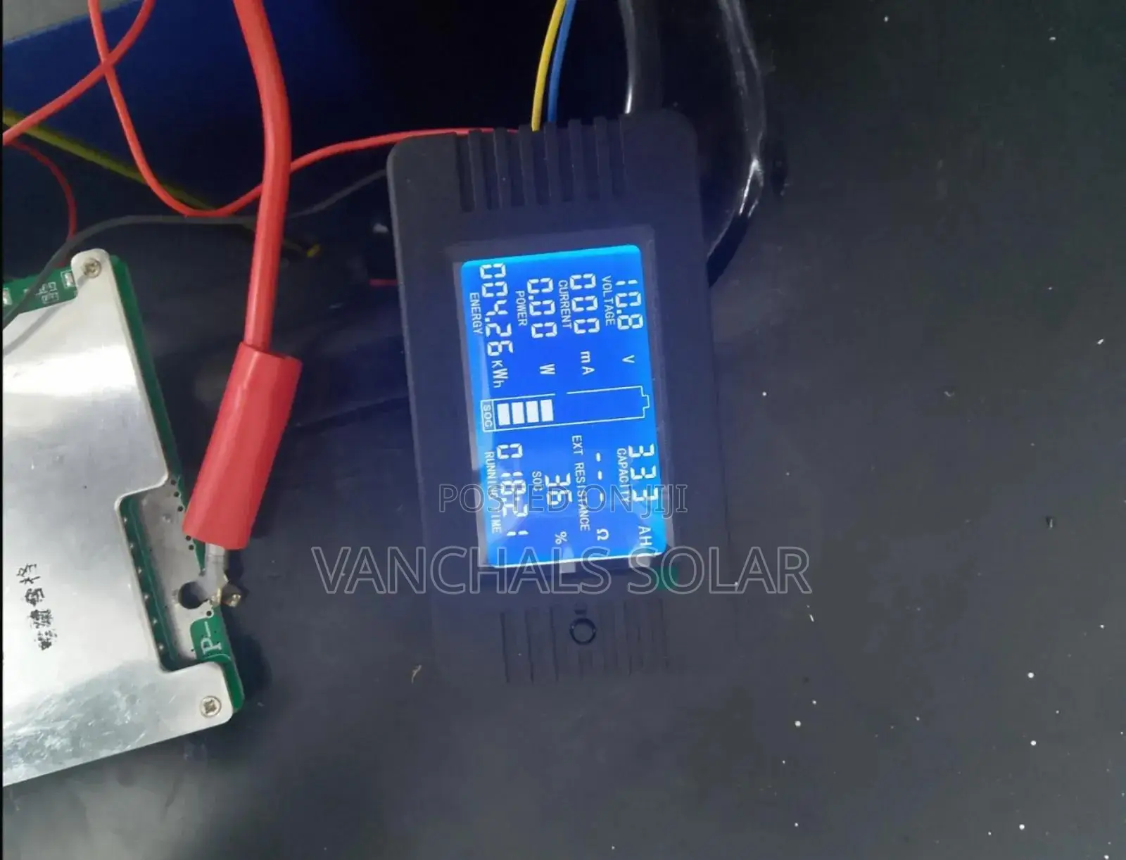 Dc Battery Monitor Meter Multifunction - 100a