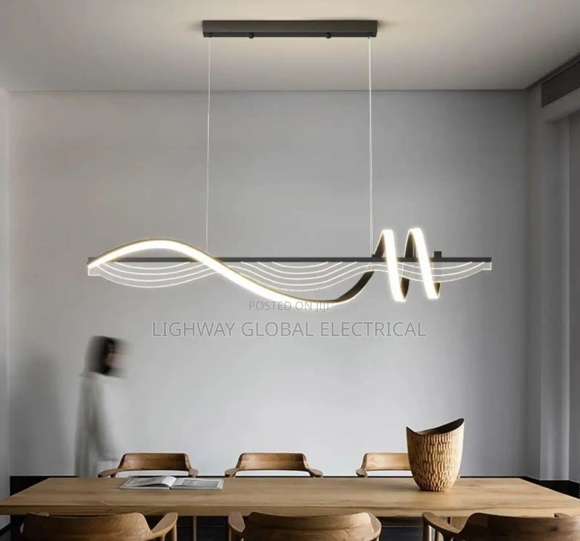 Long Dining Chandelier