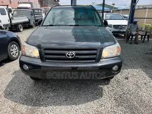 Toyota Highlander 4x4 2007 Black