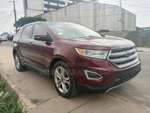 Ford Edge Titanium AWD 2018 Burgundy