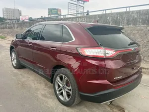 Ford Edge Titanium AWD 2018 Burgundy