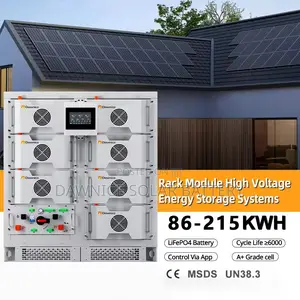 225kwh Indoor Commercial Energy Storage Cabinet for Backup Power