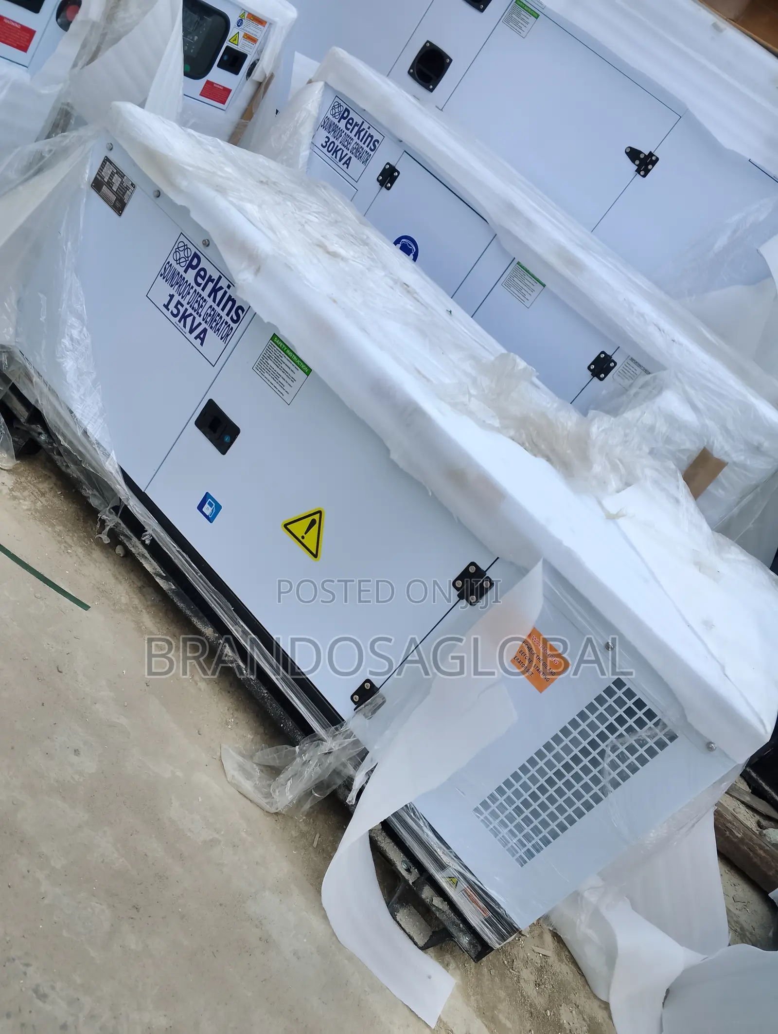 Perkins 15kva Sp-15 Soundproof Backup Generator High Efficiency