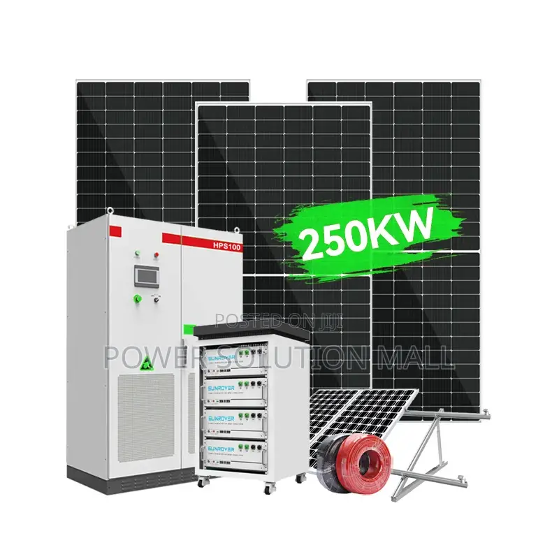 250kw Industrial Core Solar System Package
