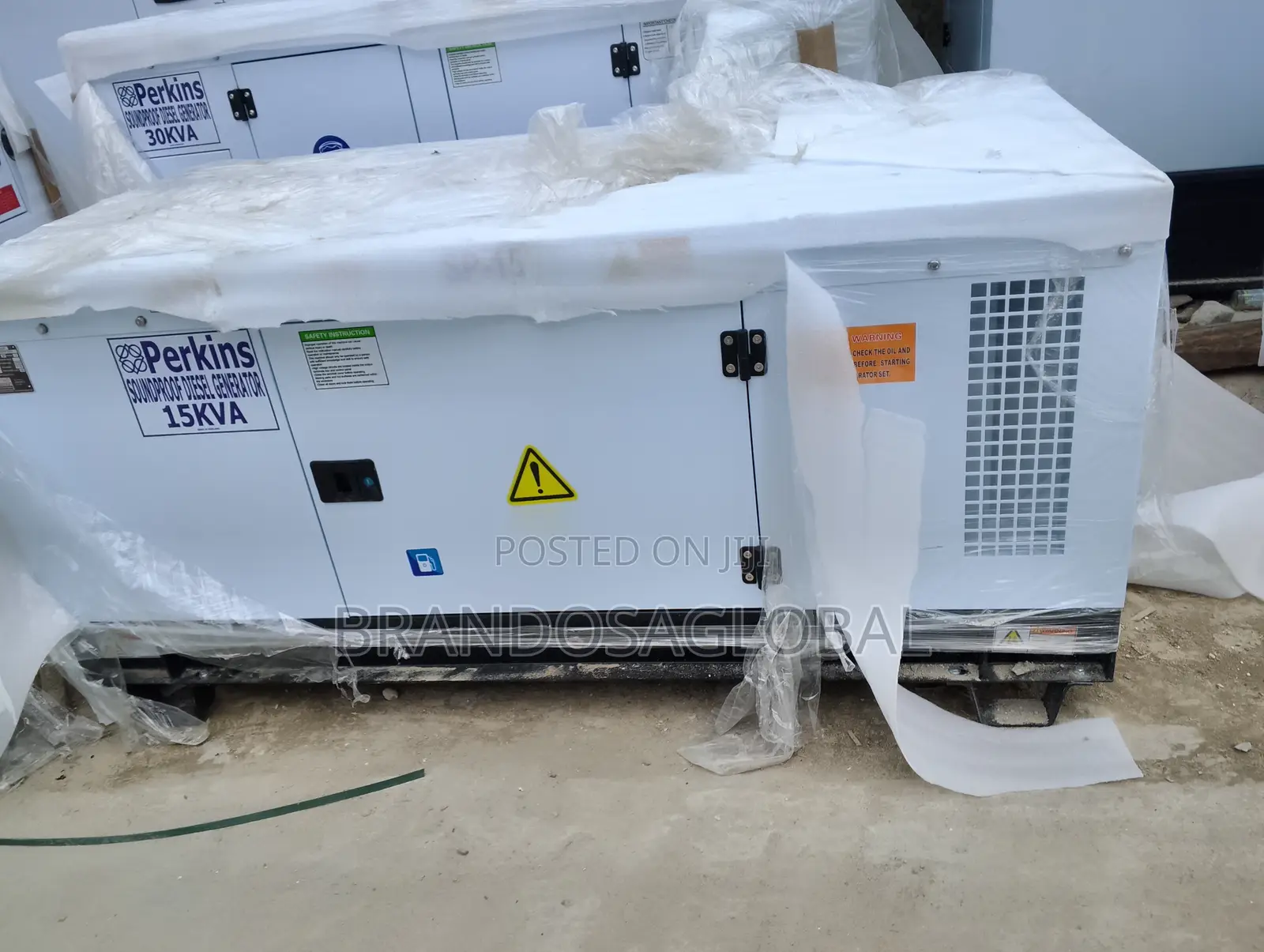Perkins Sp-15 15kva Soundproof Gen Durable Diesel Backup Machine