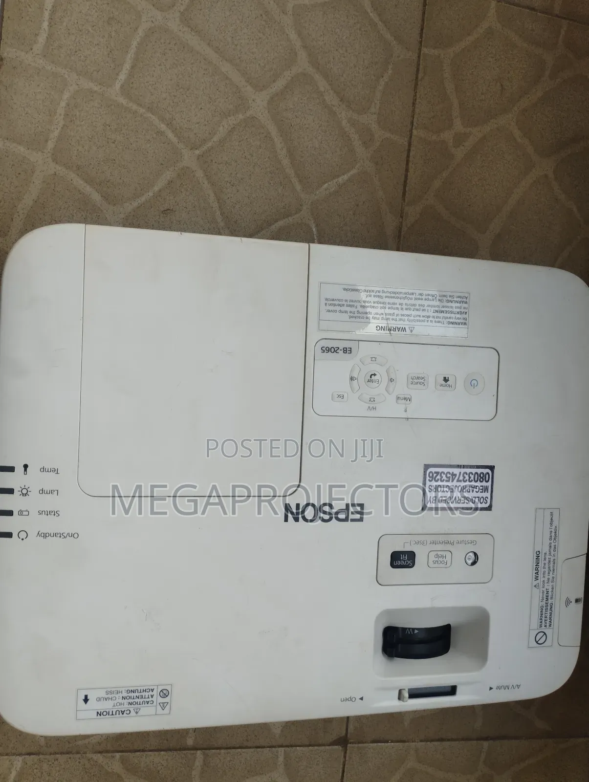Epson Projector 5500 Lumens