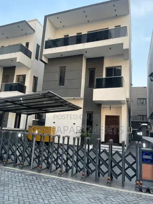 Brand New 4 Bedroom Self Compound Duplex Shortlet With Cinema in Lekki