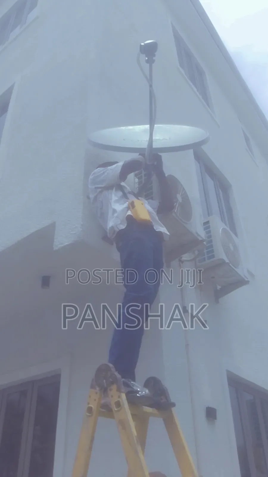 Security Surveillance Satellite Installation Professional