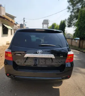 Toyota Highlander 4x4 2008 Black