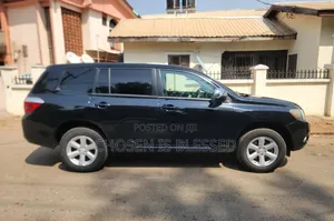 Toyota Highlander 4x4 2008 Black