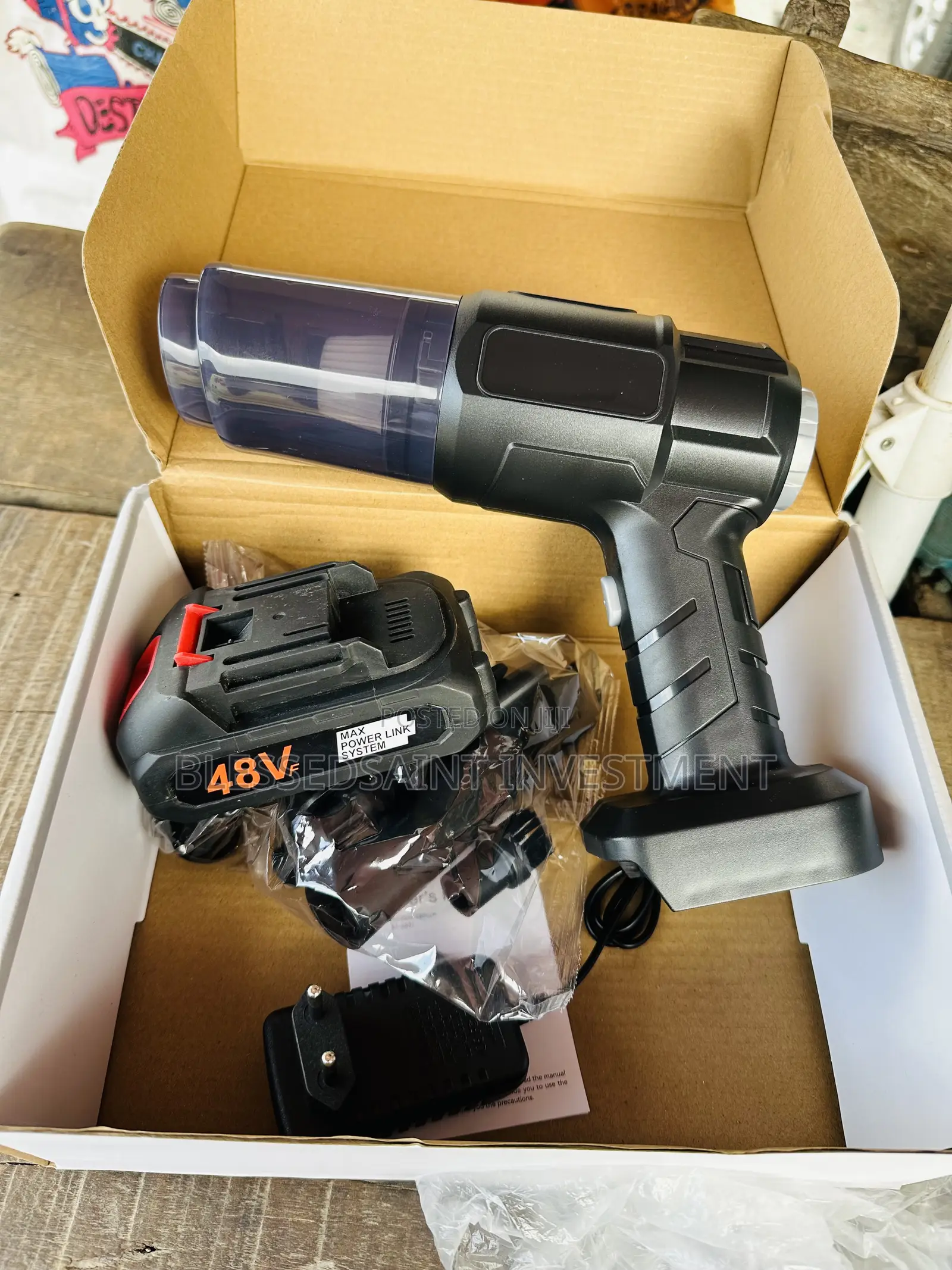 Cordless Car Vacuum Cleaner 48volts