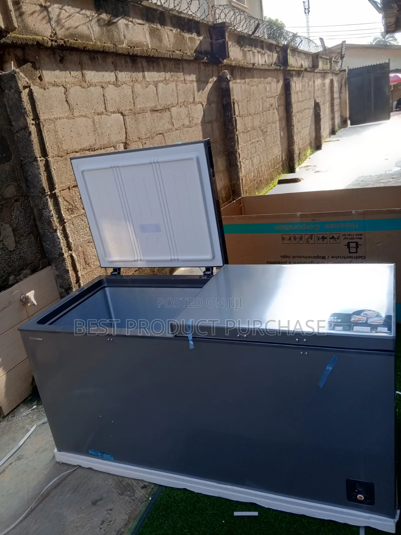 Hisense 500l Double Door Freezer – Silent Operation