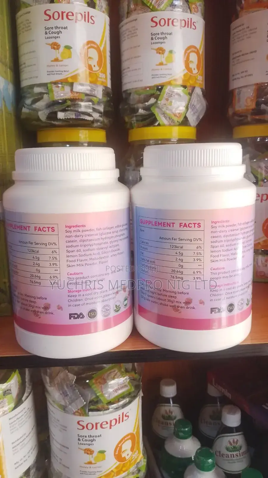 Nature's Cure Collagen Powder