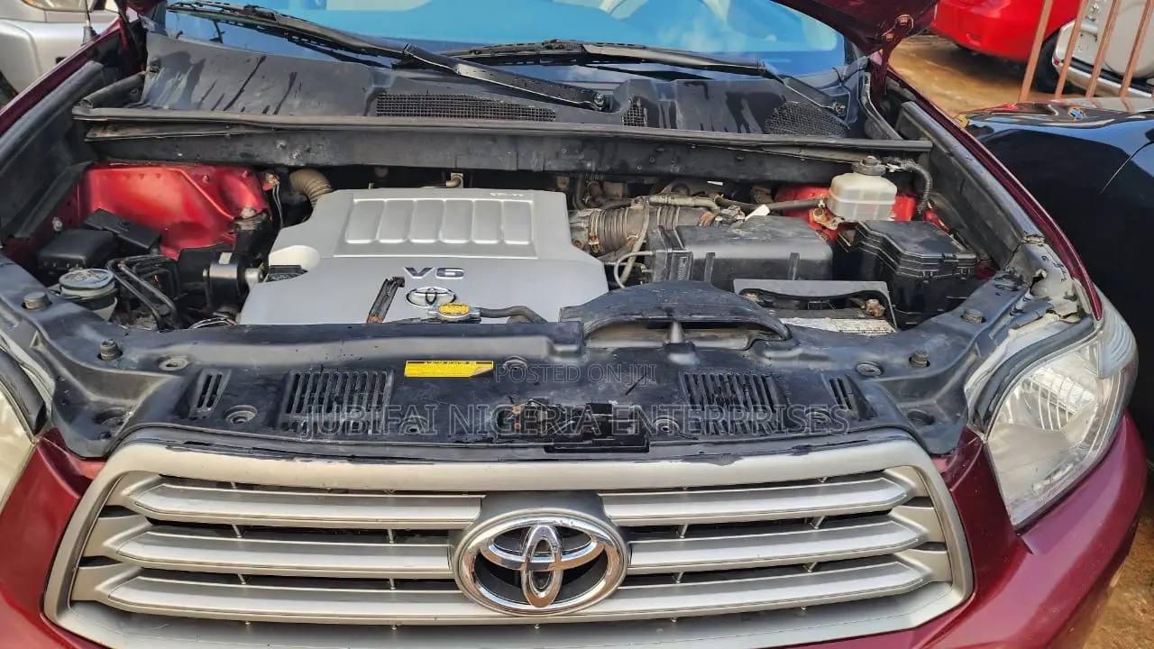 Toyota Highlander 2008 Red