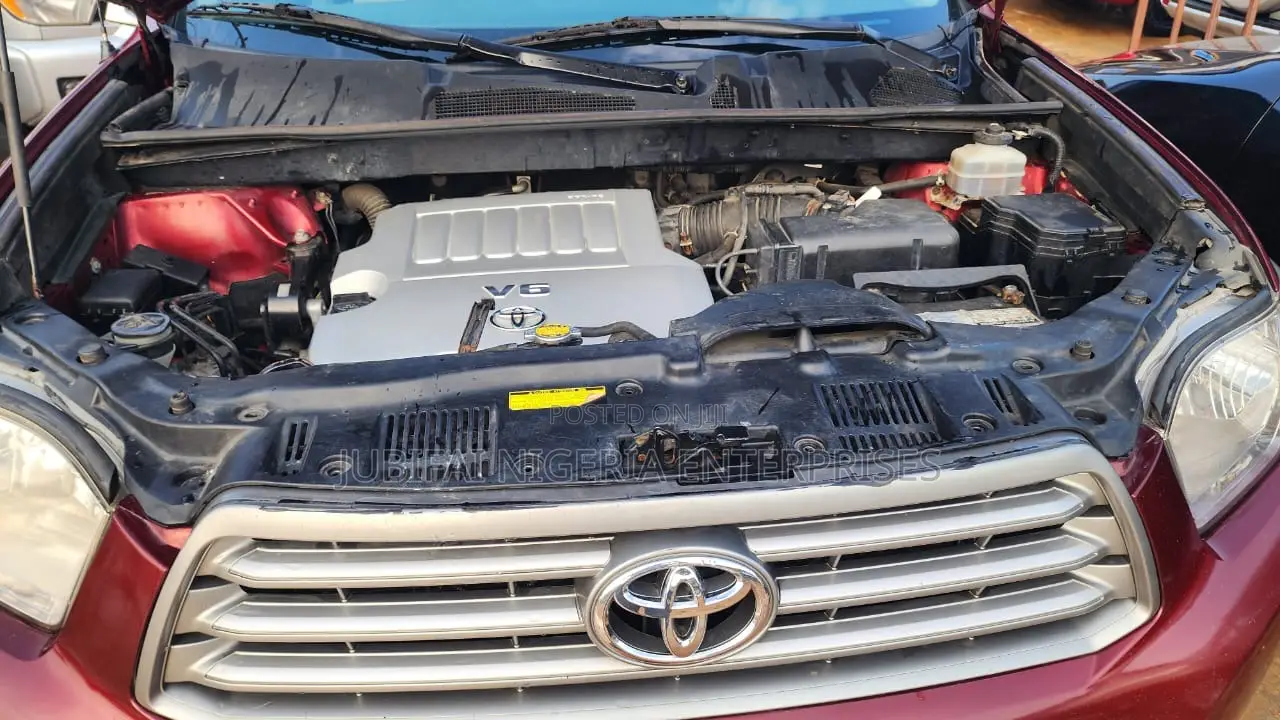 Toyota Highlander 2008 Red