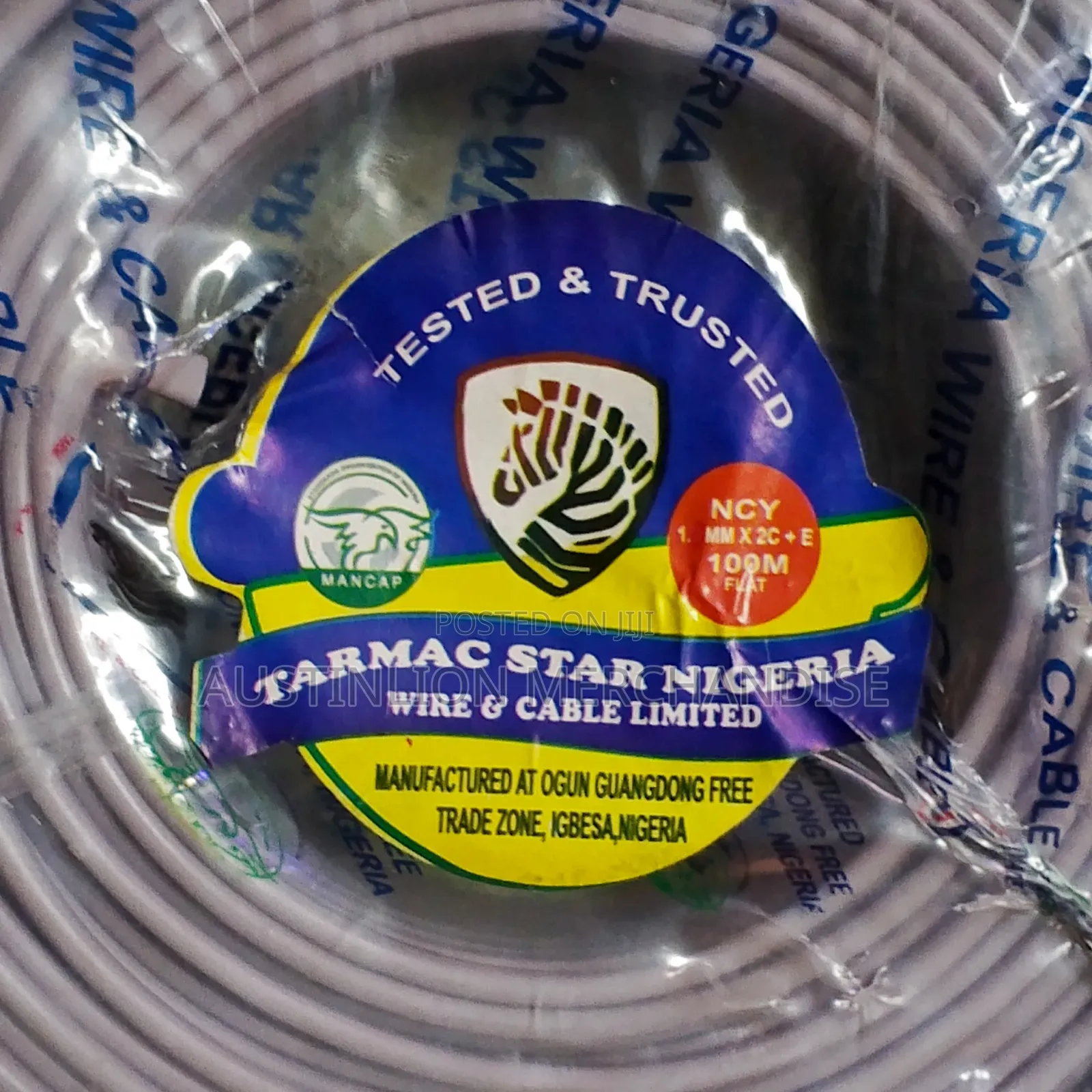 1mm 2core Flat Cable