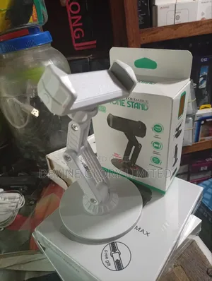 By-557 Foldable Desktop Phone Stand – Adjustable 360° Holder