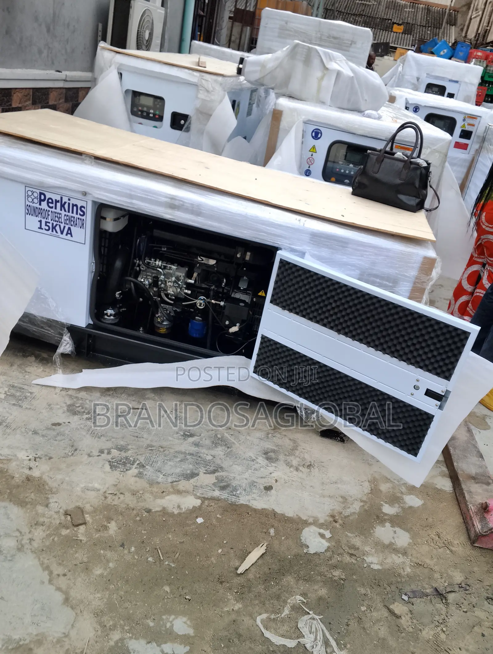 Trusted Perkins Sp-15 15kva Silent Power Generator
