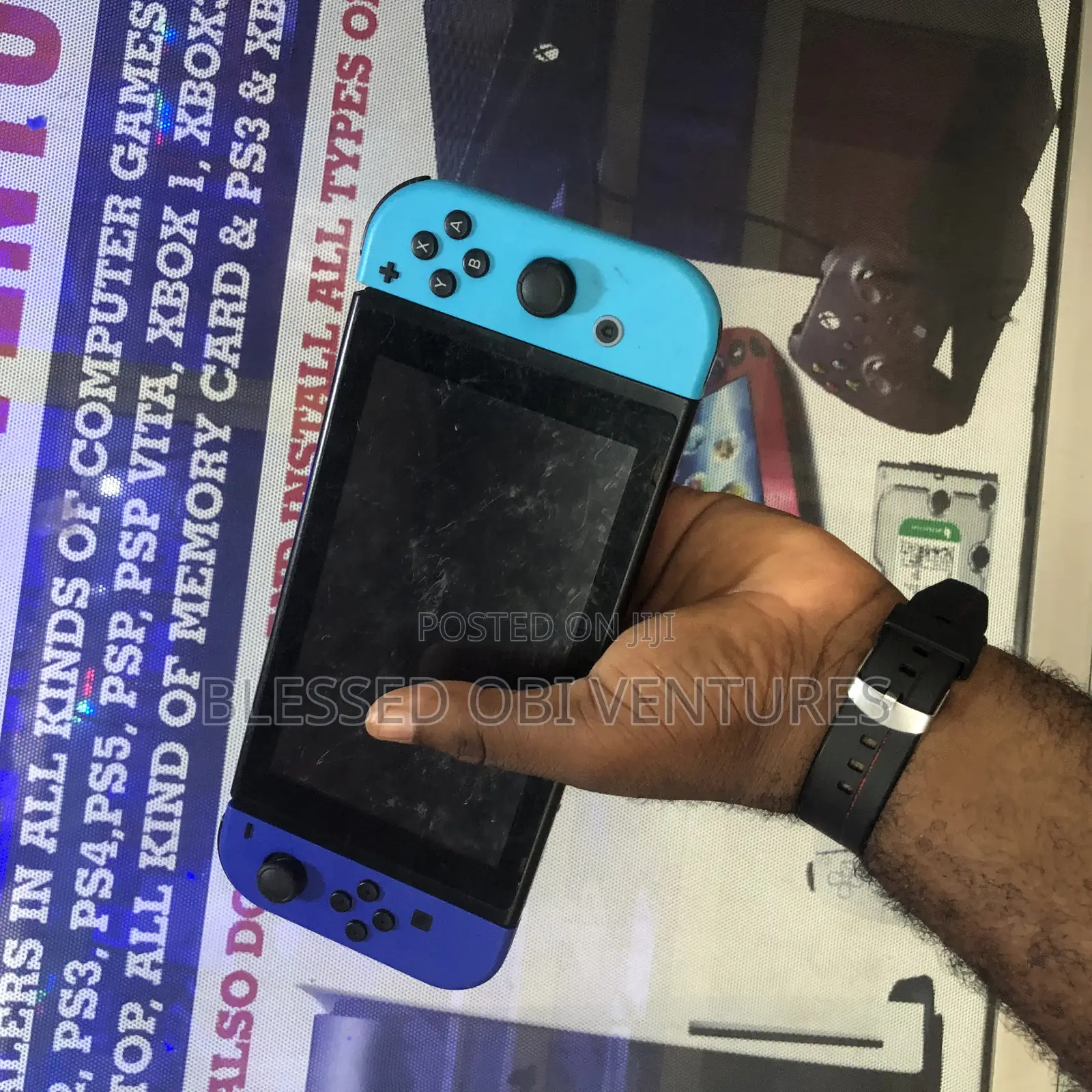 Nintendo Switch Console.