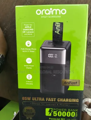 Oraimo Laptop and Phone Power Bank