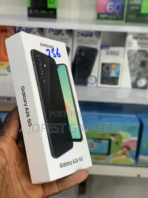 New Samsung Galaxy A26 256 GB Black