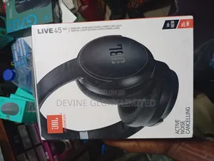 JBL Live 45 Nc Wireless on-Ear Headphones – Anc Long Battery
