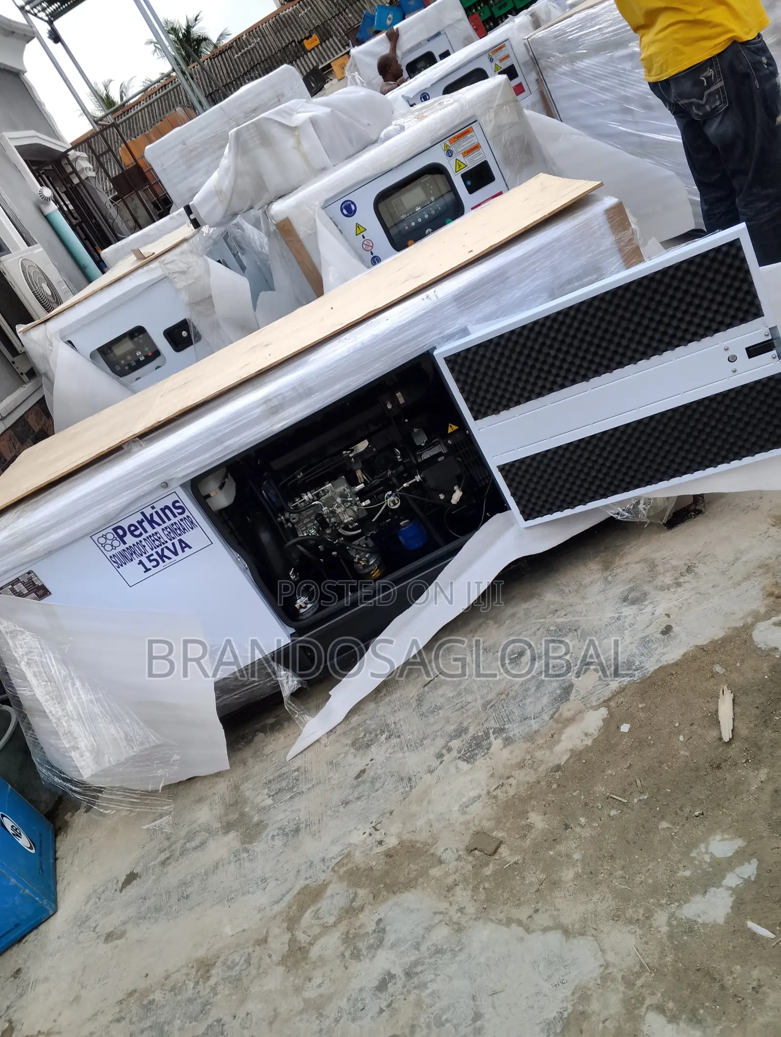 Perkins 15kva Sp-15 Emergency Diesel Generator