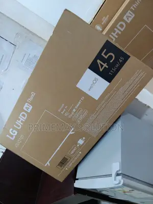 Sleek Lg 45" Smart Tv With Thinq – Smarter Than Ever