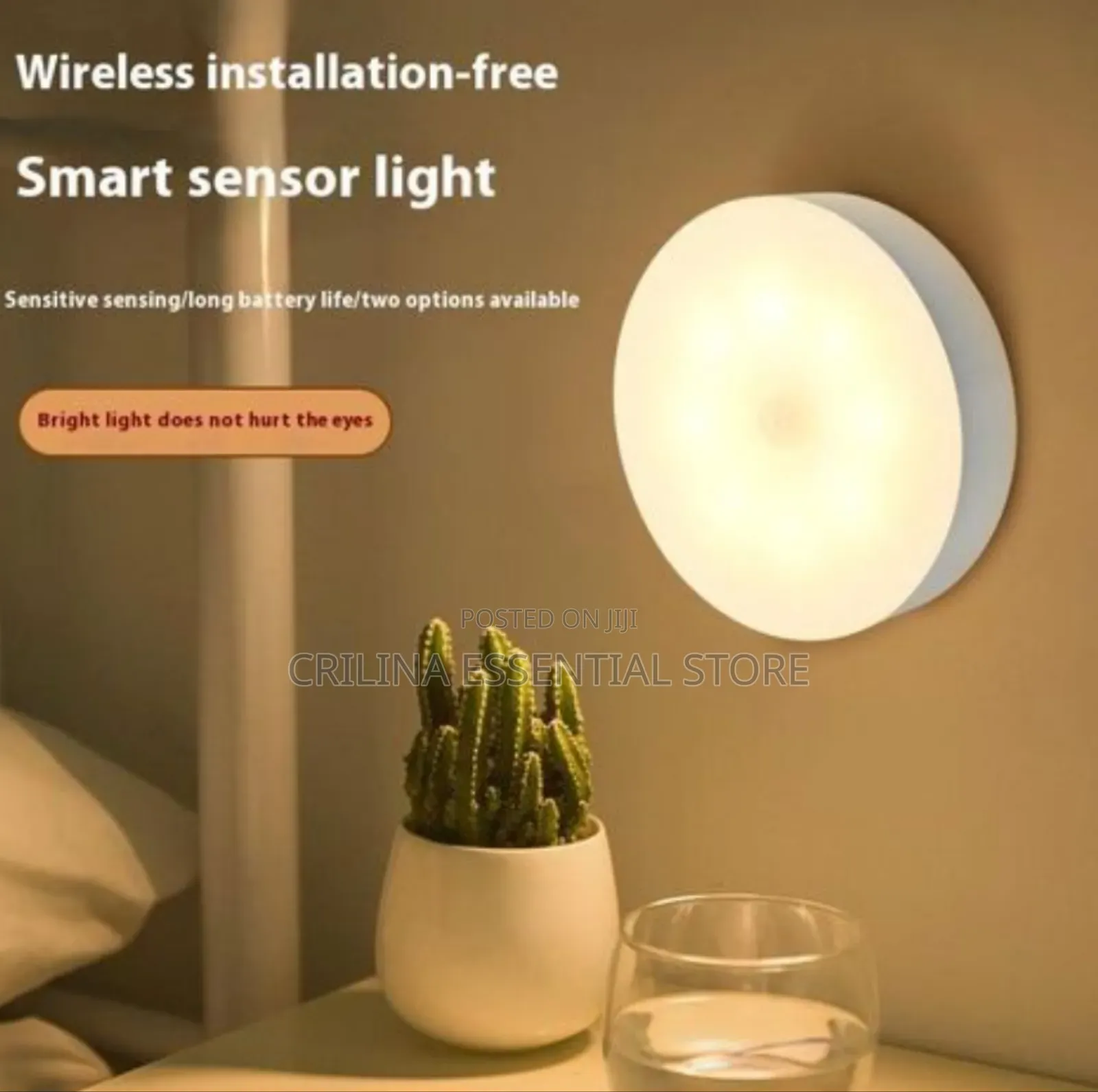 Body Motion Sensor Rechargeable Smart Night Light