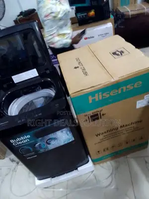 Hisense 9kg Top Loader – Vortex Wash Technology for Spotless Results