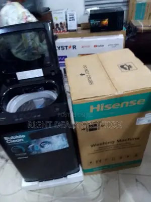Hisense 9kg Top Loader – Vortex Wash Technology for Spotless Results