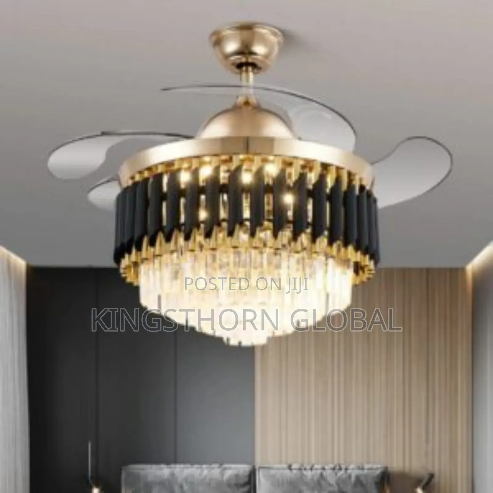 Chandelier With Fan