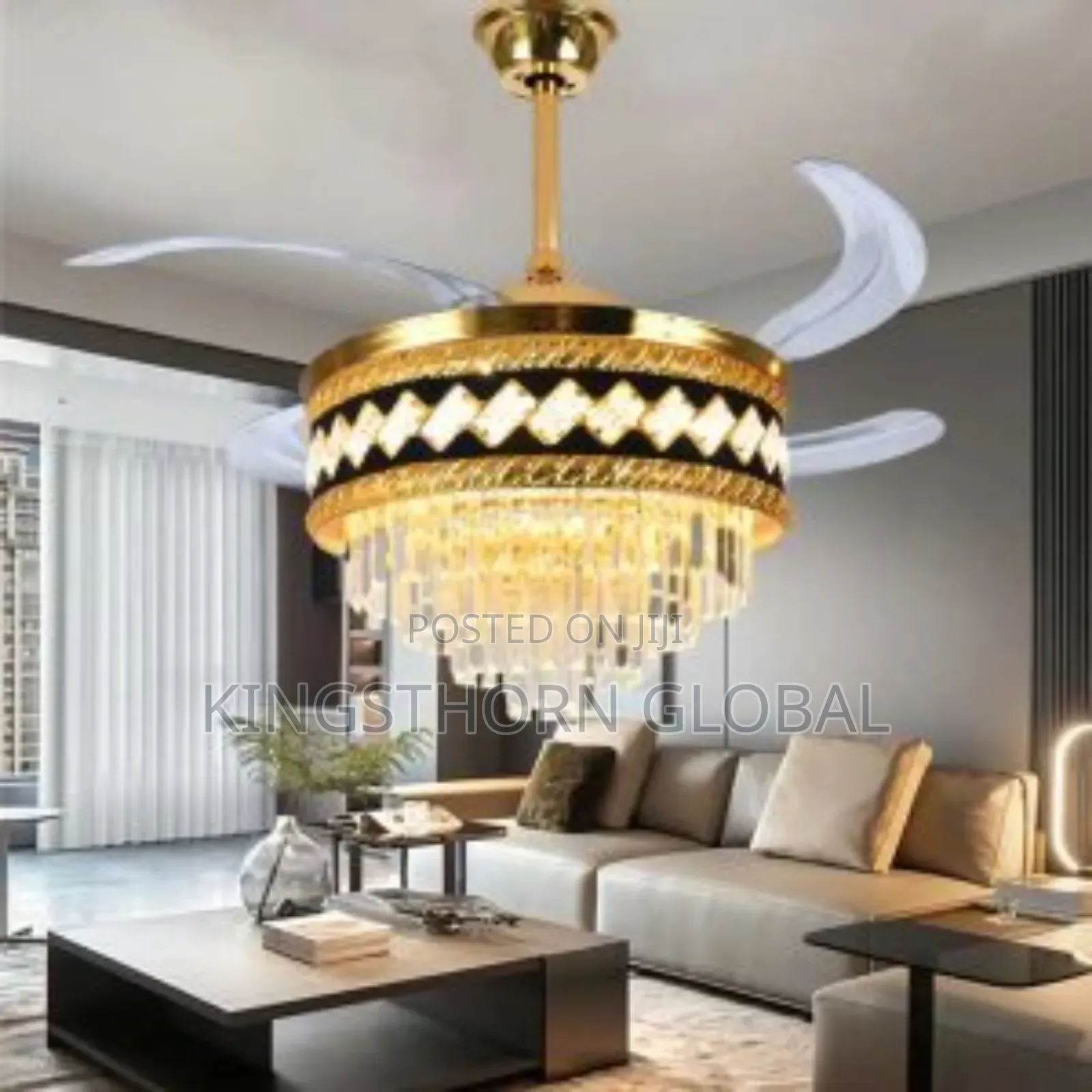 Chandelier With Fan