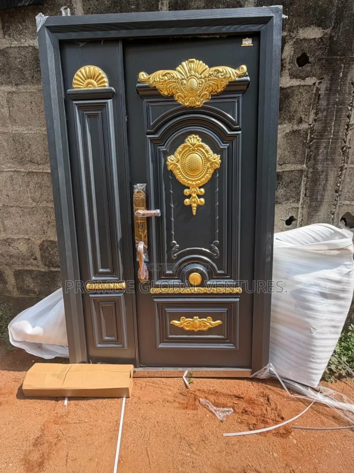Copper Cast Door