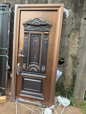 Copper Gold Door