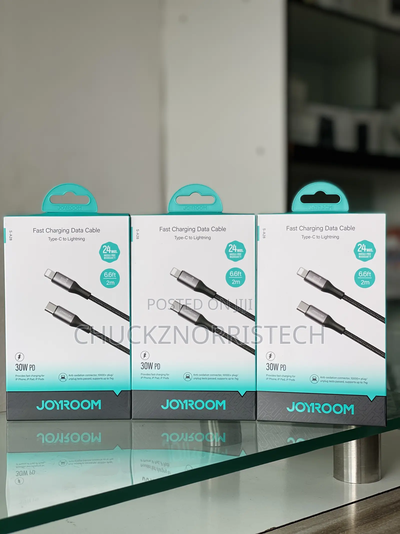 30w Pd Joyroom Fast Charging Data Cable Type C to Lightning