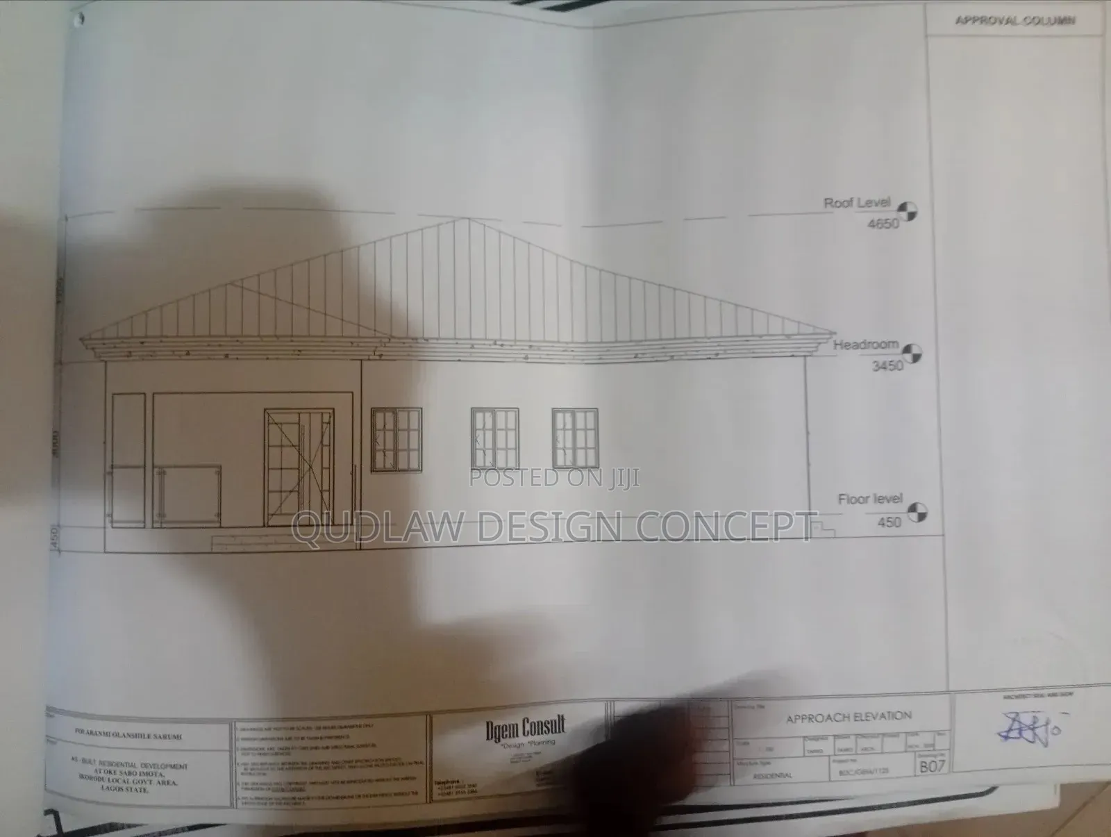 Architectural Design (Approval Drawingk